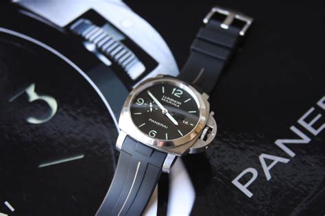 officine panerai rubber band|Panerai rubber straps for 40mm.